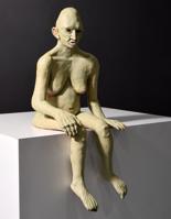 Large Woody de Othello Seated Woman Sculpture - Sold for $1,408 on 03-04-2023 (Lot 508).jpg